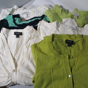Bundle Lot of 6 Ladies Womens Small Sizes Sweater Tops Pullovers Knits